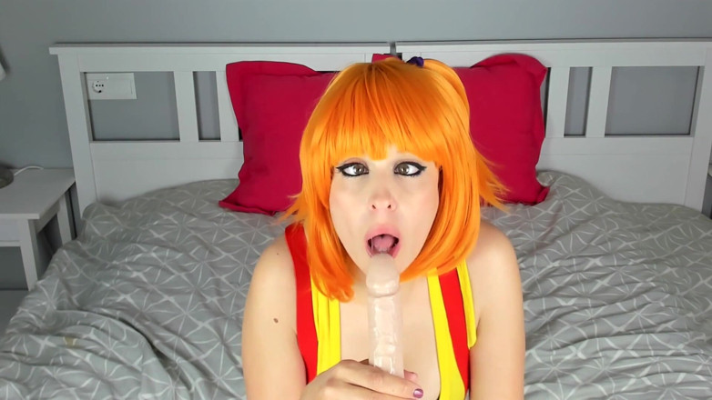 Candystart Videos: Misty. Zničený make-up a výstřik na obličej