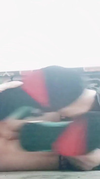 A Daring Young Man Puts His Hand in His Anus in a Public Place.