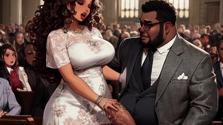 Spicy Toons: Ya kamu bisa nyepong kontol di gereja!