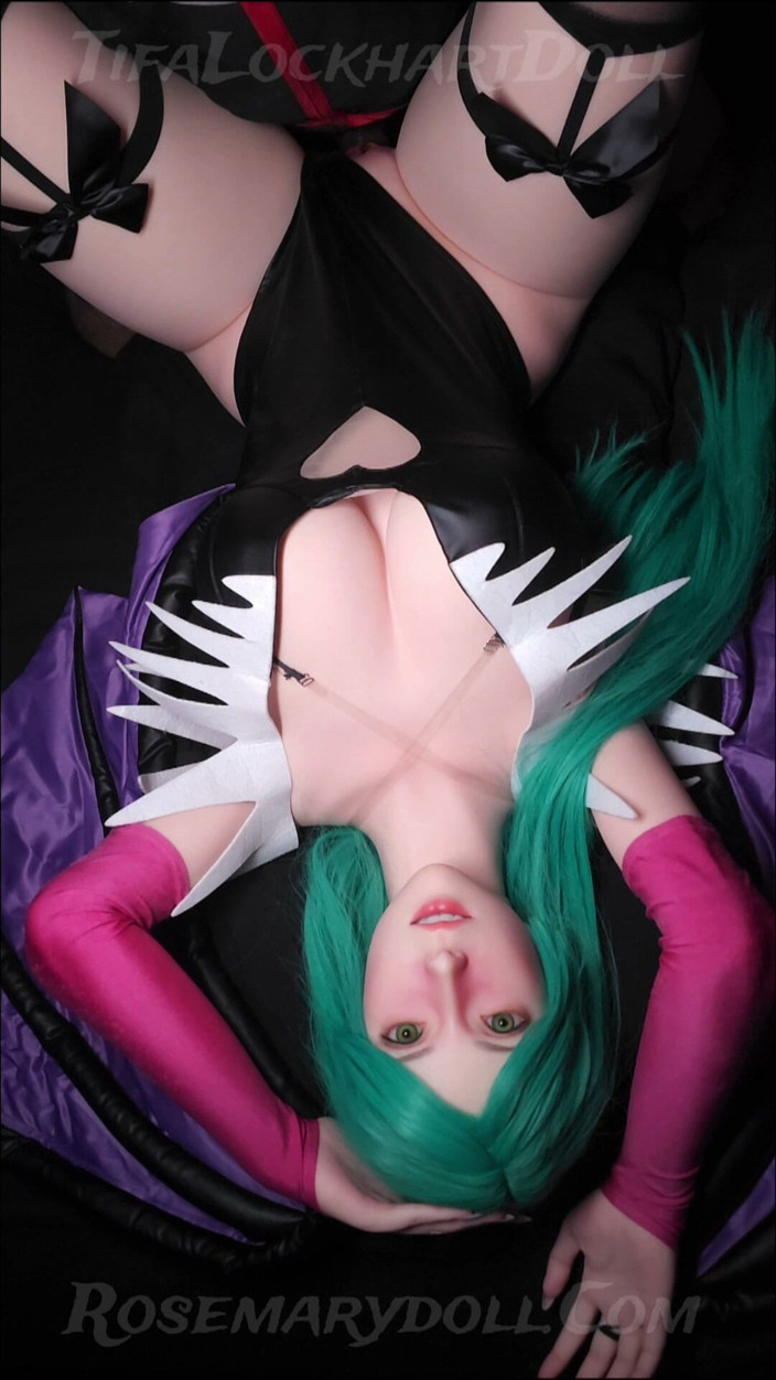 Tifa Lockhart doll: Aerith X Morrigan Darkstaklers คอสเพลย์