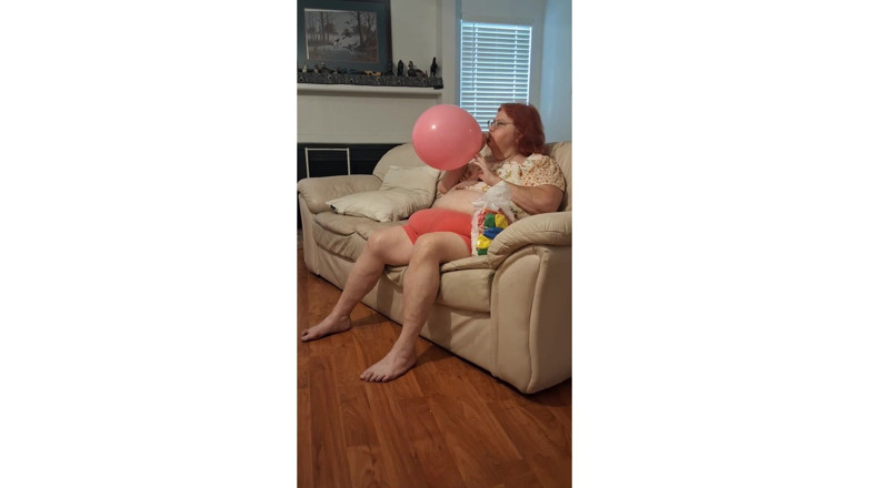 BBW nurse Vicki adventures with friends: Requested Blow up and Pop Video by Big Beauty Nurse...
