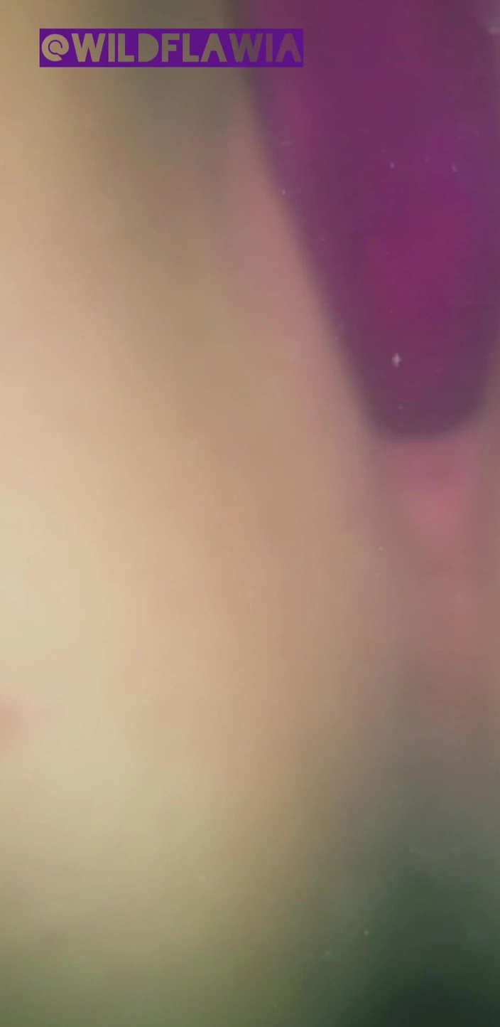 WildFlawiii: Real Amateur Housewife, Playing at Bathhouse with Pink Dildo in...