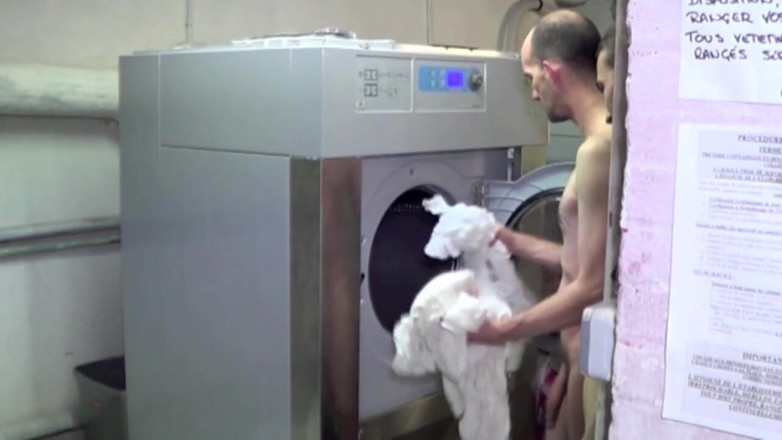 Crunch Boy: Sexy French twink fucked by stepdaddy with big cock