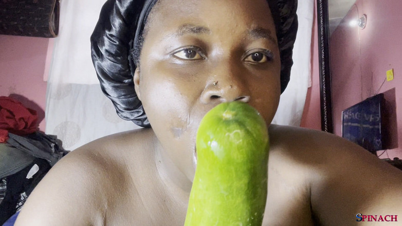 Spinach: Huge Cucumber Fuckslut Spinach