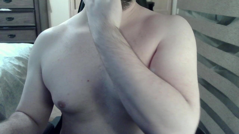 Himbo_Fox: Hot Camboy Works His Legs and Nipples