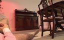 Very hot hardcore: Seductive maid fucked in the dining room