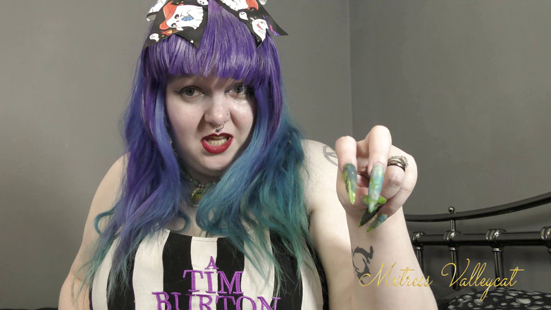 Mxtress Valleycat: Adorazione delle unghie spettrali