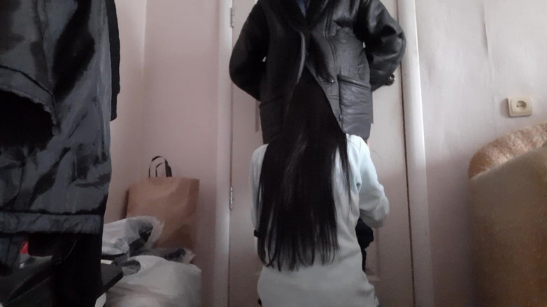 Lesbian-candys: Rápidamente me corro en la boca de mi vecina porque...