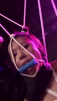 Asian slut gets enjoys getting spanked by her master