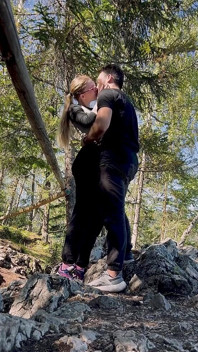 Spontaneous Mountain Quickie, Public Outdoor Couple