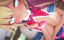 Mmd anime girls: Mmd R-18 anime meisjes sexy dansclip 299