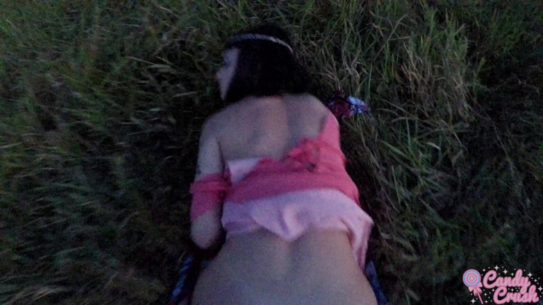 Mano Nico Official: Petite Teen Riding a BBC Outdoors