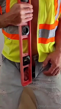 A Big Cock Handyman Cumshot