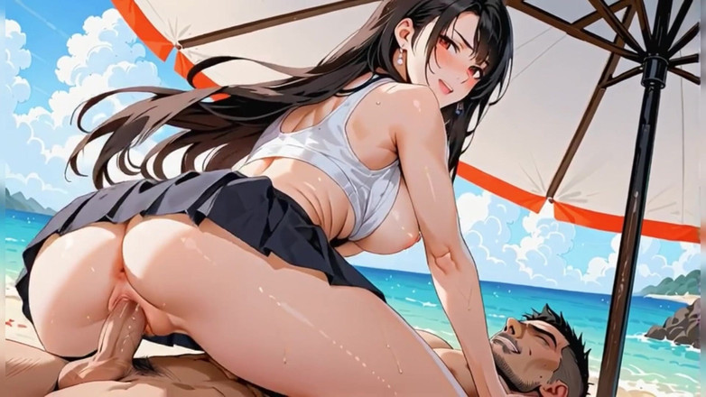 SexGame: Seks publiczny na plaży z nieznajomą dupą i cipką