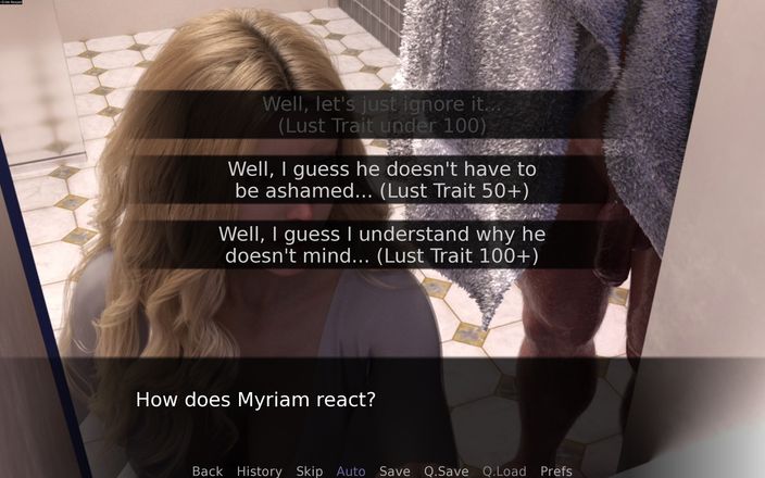 Porngame201: Project Myriam uppdatering 52 för att fortsätta