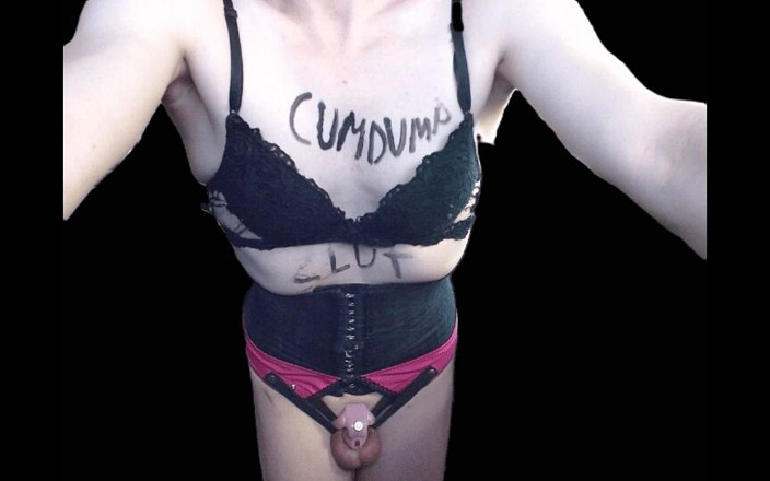 Sar3ear: Trans Sissy First Day as Sex Slave