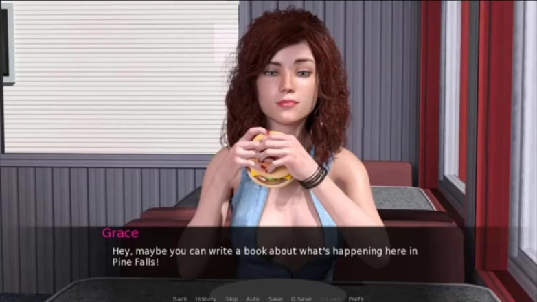 Visual Novels: Pine falls part 2