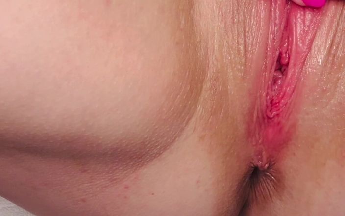 Luscious_licks: Yakın çekim kremsi orgazm ve esnetilmiş amcık