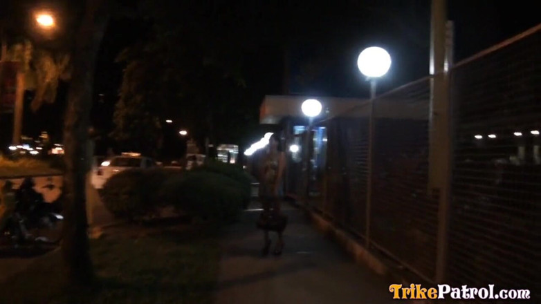 Trike Patrol - Tuk Tuk Patrol: Lean petite Asian amateur tastes big dick