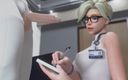 Velvixian 3D: Overwatch Mercy - Handjob X Blowjob