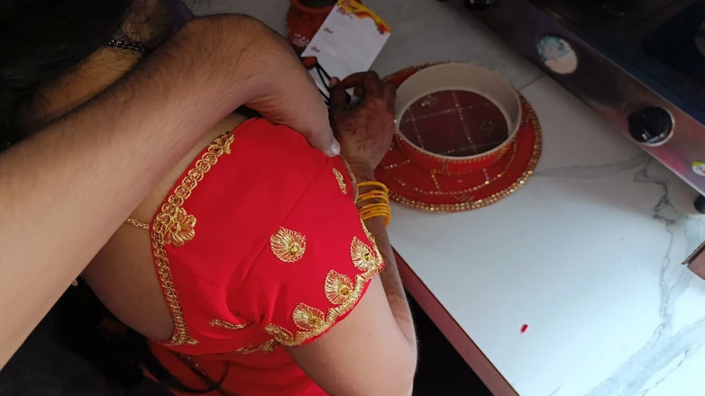 YOURAMRITA04: Brother-in-law Celebrated Karva Chauth with Sister-in-law
