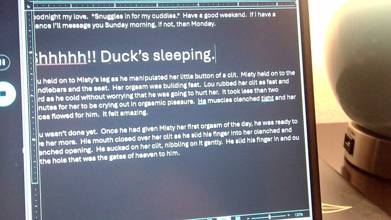 Mistress_T_FD_GD: Nanowrimo Giorno 2