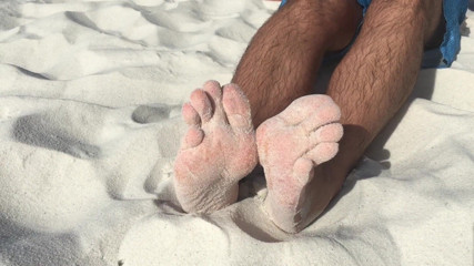 Manlyfoot: Morning Wood Looking for Someone to Come Sit on My...