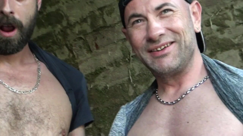 Jess Royan XXX: Sucked and used raw by Stepdaddy in exhibit outdoor cruising