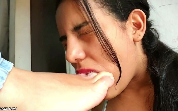 Selfgags Latina Bondage: Tormented by Crazy BBW Babysitter