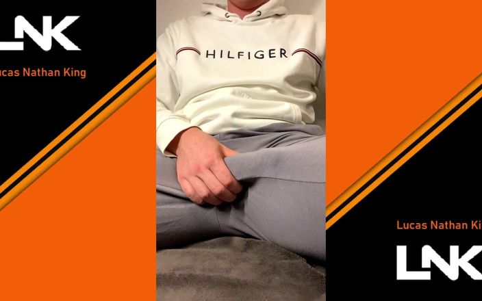 Lucas Nathan King: Extremely Huge Cumshot in Pants | Loud Moaning