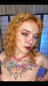 Would you like to spit on my tits and play with them like I do?