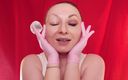 Arya Grander: ASMR - Face Fetish, Removing Make-up and Medical Gloves Video - Arya...