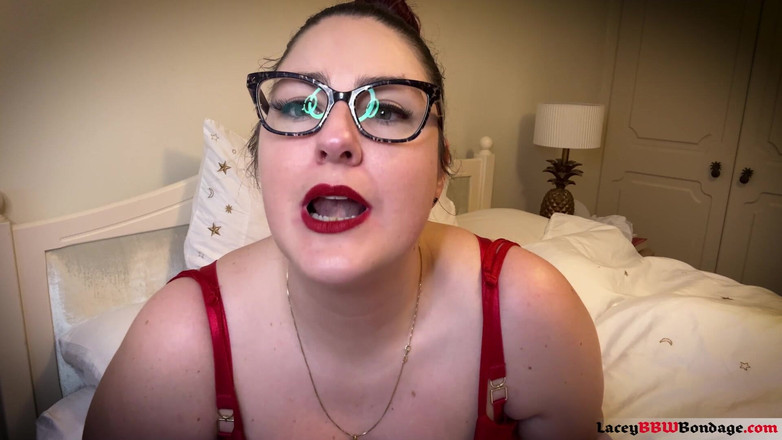 Lacey BBW Bondage: Lacey - orgasmos de auto-amordaçada