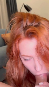 I Sucked His Cock Until He Cum in My Mouth! POV