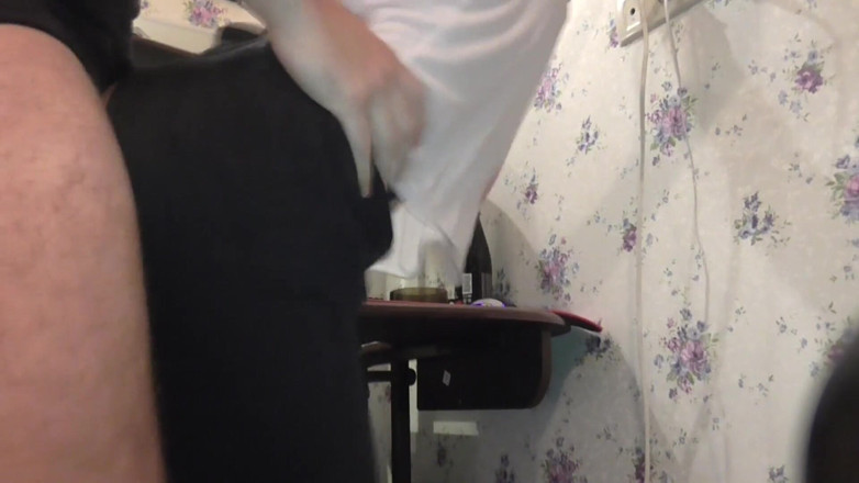 CalientePWNZ: I tore my pants on my ass and put it...