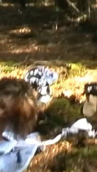 Funny foursome in the woods with Diana