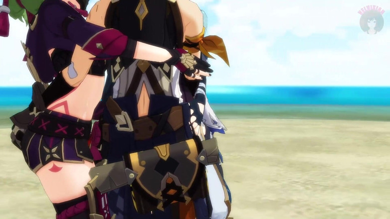 Velvixian: Genshin Impact - sodomie multiple