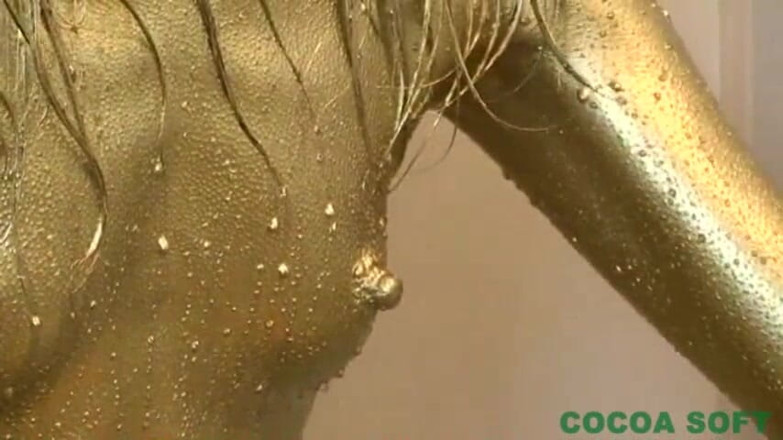Cocoa Soft: Gold paint 004
