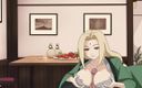 LoveSkySan69: Naruto - entrenadora Kunoichi - parte 20 - tsunade boobjob por Loveskysanx