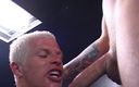SEXUAL SIN GAY: Throat Cum Scene No.3- Gay with Dyed Hair Sucks His...