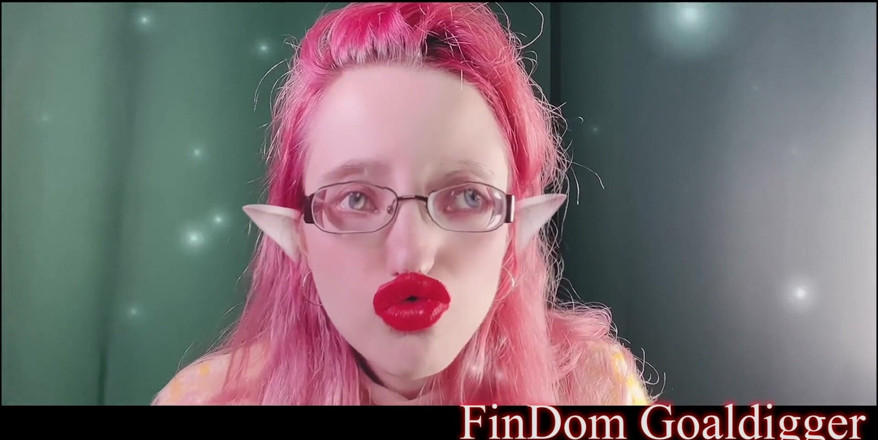 FinDom Goaldigger: Преобразование шлюшки Elfe