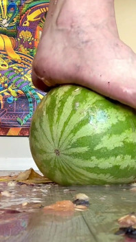Size 16 Foot Crush W Fruit by 67 Goddess