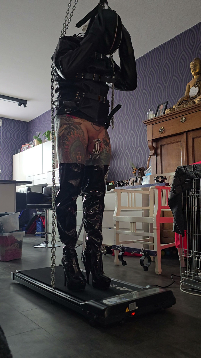 MiLadySaintLawrence: Fitnesszeit für Hubby_slave