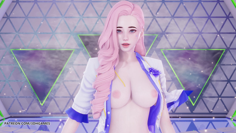 3D-Hentai Games: Lee Suhyun - Alien Seraphine Sexy Striptiz League of Legends Bez...