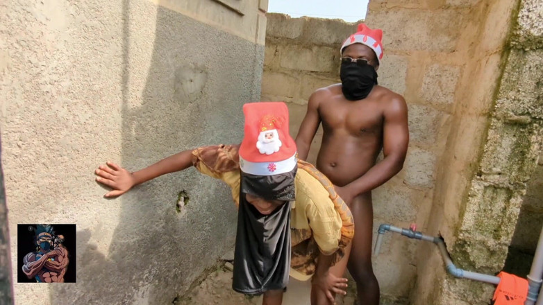 Bigdickmask1: Lil dick क्रिसमस के दिन सेक्सी Candy की चूत चोद रही है