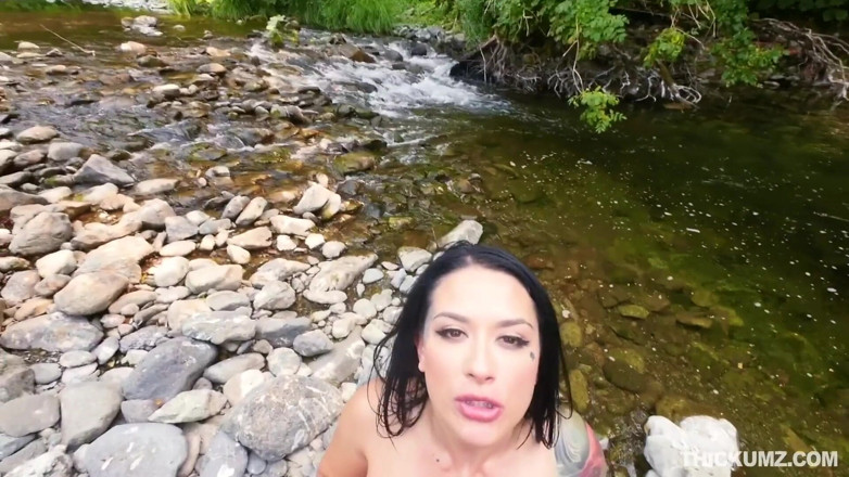 Team Skeet: Thickumz - Booty and busty chick banged in the woods