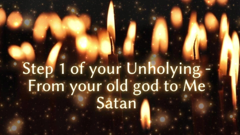 Goddess Misha Goldy: Krok 1 tvého nepokřivování - Od tvého starého Boha ke mně Satan