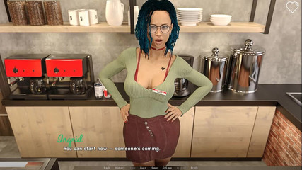 Dirty GamesXxX: 오프 더 레코드: 커피숍과 섹시한 소녀 ep 11