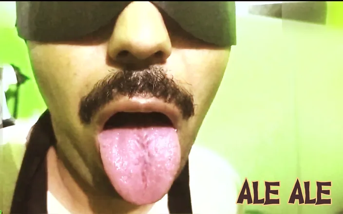 Ale Ale: Tongue kissing fetish. Ale Ale POV