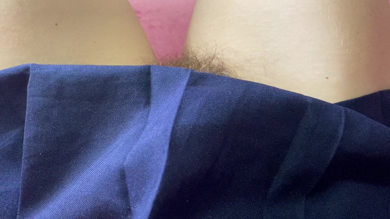 Cuteblonde666: Hairy bush fetish closeup